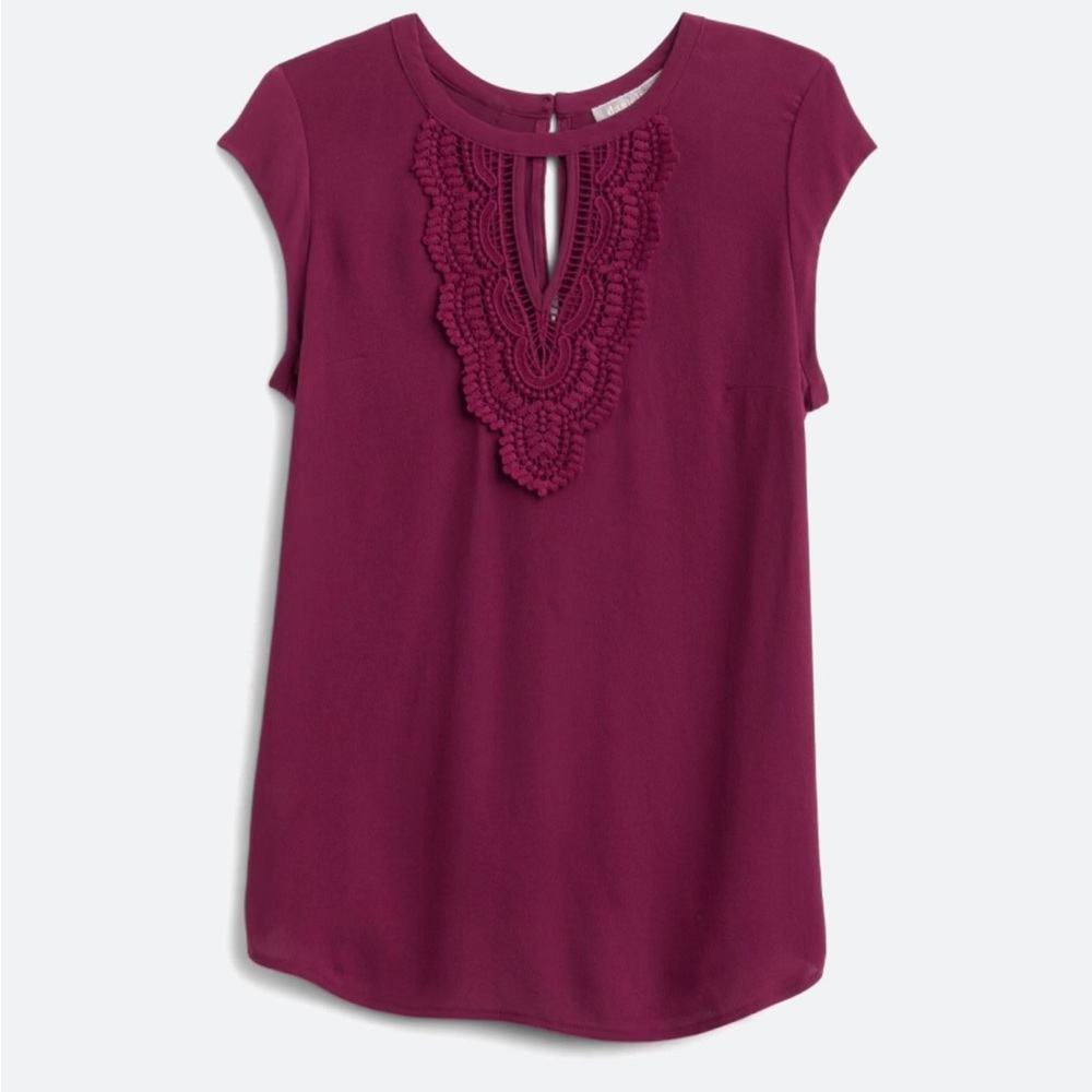 Daniel Rainn Quin Cap Sleeve Top NWT
